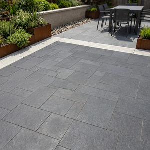 Azulejos de Porcelana para Exteriores Blue Stone Natural R11, Resistentes, de 20 mm de Grosor, Venta en India, Losas de Pavimentación Comerciales - Product Image 2