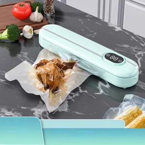 Mini máquinas de selagem a quente para cozinha elétrica personalizada, seladoras a vácuo para alimentos