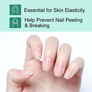 Cápsulas blandas ODM OEM para cabello, piel y uñas con folato, cabello hermoso, piel radiante y uñas saludables, cápsulas blandas de zinc para cabello, piel y uñas - Product Image 3