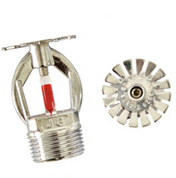 Tête d'arroseur rotative à 4 pales, conception durable pour système d'alimentation en eau de protection incendie des bâtiments commerciaux