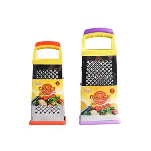 Râpe en acier inoxydable multi-usages personnalisée OEM Fournisseur principal Boîte à légumes de <span class=keywords><strong>cuisine</strong></span> en plastique Outils pour fruits et légumes DIY <span class=keywords><strong>Cuisine</strong></span> - Product Image 2