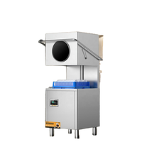 Lave-vaisselle automatique moderne à économie d'énergie et à haut rendement Lave-vaisselle vertical pour cuisine d'hôtel et de restaurant