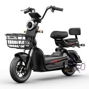 สกู๊ตเตอร์ไฟฟ้าสำหรับการเดินทางในเมือง มอเตอร์ 500 วัตต์ <span class=keywords><strong>แบตเตอรี่</strong></span> 48V12AH ไฟหน้าสว่าง ตะ<span class=keywords><strong>ก</strong></span>ร้าเ<span class=keywords><strong>ก</strong></span>็บของ ใช้สำหรับการช้อปปิ้งประจำวัน - Product Image 1