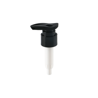 Distributeur à pompe avec filetage 28/410 24/410, ressort externe de verrouillage, débit de 2,3 cc pour conteneur de désinfectant