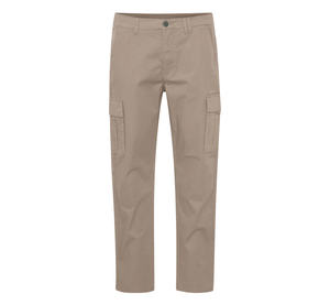 Pantalon cargo extensible et confortable pour homme avec taille élastique et poches fonctionnelles pour un style de vie actif et des déplacements pratiques - Product Image 1