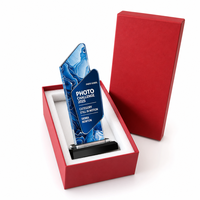 Trophée en cristal pour récompense des employés d'excellence lors de la réunion annuelle de l'entreprise WDY0523