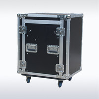 Flight case 12U, Cabinet standard monocouche 16U, Console de mixage 10U à trois portes, Amplificateur de puissance 8U pour équipement de sonorisation