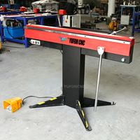Machine à plier magnétique compacte YUFON, plieuse électromagnétique de tôles légère et mobile, équipement de pliage de conduits HVAC