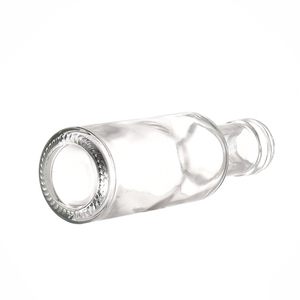Mini Dorica Botellas transparentes 100mL Botella de aceite de oliva de vidrio redondo para aceite Salsas de Limoncello Aderezos Bebidas - Product Image 6