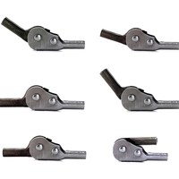Clips de charnière de dossier de canapé pliables invisibles épaissis, crochets de lit universels robustes, supports d'angle de connexion cachés
