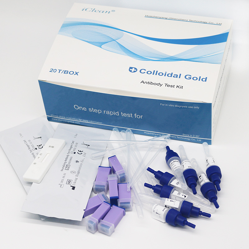 IClean Novel Pcr Neutralizing Antibody Detection Combo Test Mrna Igm Igg Neutralize Antibody Rapid Test Diagnostic Kit