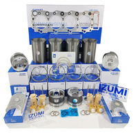 IZUMI ORIGINAL 4JJ1 4JH1 4HL1 4HF1 4JA1 4JB1 4JG1 4JG2 4HG1 6BD1 6HH1 Kit Liner Mesin untuk Suku Cadang ISUZU