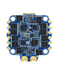 2-8S 55A BLHeli_32 AM32 128K 4-in-1 ESC สำหรับโดรนแข่ง FPV และโดรนฟรีสไตล์ แบบแม่พิมพ์ส่วนตัว - Product Image 4