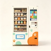 Distributeur automatique de nourriture fraîche pour animaux de compagnie 24/4, machine distributrice de nourriture pour chiens/chats