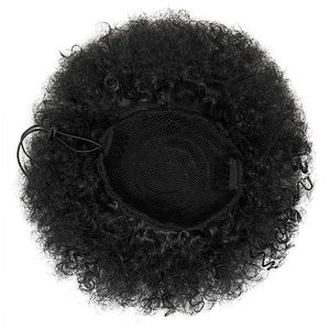 <span class=keywords><strong>Chignon</strong></span> afro <span class=keywords><strong>de</strong></span> 8 pouces avec cordon <span class=keywords><strong>de</strong></span> serrage # <span class=keywords><strong>Chignon</strong></span> <span class=keywords><strong>de</strong></span> cheveux bouclés crépus 1B pour femmes noires africaines, extension <span class=keywords><strong>de</strong></span> cheveux synthétiques - Product Image 5