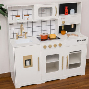 Jouets de cuisine pour enfants outils de Simulation en bois cuisine en bois ensemble enfants grands jouets - Product Image 5