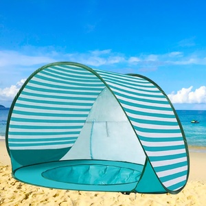 Tente de plage imperméable portative de bébé avec la protection UV enfants jouent l'ombre pour la piscine pour l'<span class=keywords><strong>abri</strong></span> du soleil de camping - Product Image 2