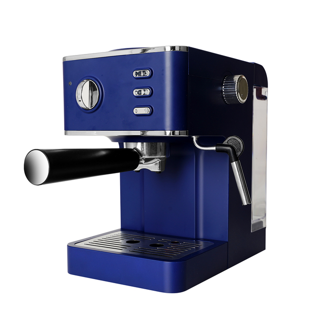 20 Bar Pump Espresso Coffee Machine With Steam Milk Tube for Cappuccino Latte Machine With Removable Water Tank