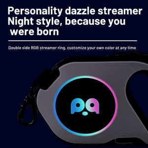 Guinzaglio a LED retrattile per cani con ricarica di tipo C - Product Image 3