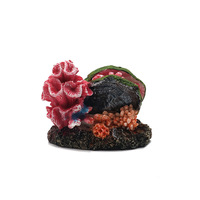 BABONEY petite résine de corail artificielle écologique pour Aquarium aménagement paysager récif rocaille cachette maison réservoir d'eau salée décor