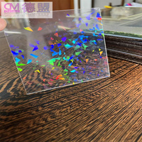Feuille acrylique à motifs colorés de 4mm Feuille de diffuseur de lumière acrylique blanche pour boîte à lumière Feuille acrylique d'extrusion