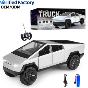 <span class=keywords><strong>Auto</strong></span> RC in Metallo 1/16 con Cavo USB, Veicolo da Turismo su Strada, Modellino di Pickup Telecomandato Assemblato per Bambini - Product Image 6