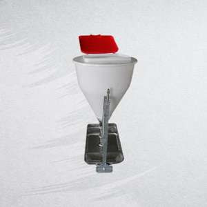 Auténtico Comedero Automático Hengyin para Cerdos, de Plástico y Acero, Blanco, para Alimentación Húmeda/Seca, 50 kg, 1 Año de Garantía - Product Image 1