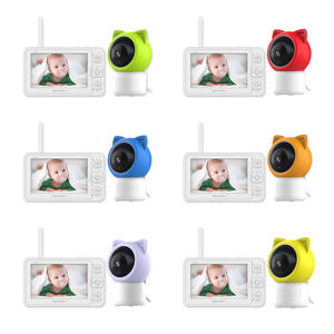 Moniteur bébé 1080P avec écran LCD 5 pouces caméra intérieure sans fil berceuse détection de sommeil et de pleurs température et alarme d'alimentation - Product Image 5