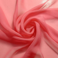 Lot de tissus en Tulle, soie douce et fine, 8 MM, 100% soie véritable de mûrier, Georgette, pour robe foulard