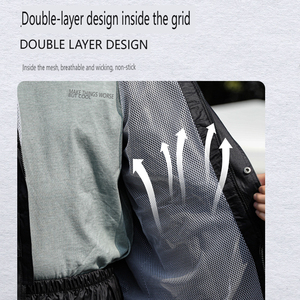 Conjunto de Impermeable y Pantalones de Lluvia Personalizados, Protección Completa del Cuerpo Contra Lluvia Intensa, Reflectantes, con Logotipo Impreso, para Ciclismo, Adultos - Product Image 5