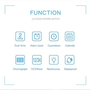 Montres multifonctions pour hommes SKMEI 1251, réveil, <span class=keywords><strong>chrono</strong></span>, étanche 5 bars, montre numérique, Reloj Hombre, montre de sport d'extérieur pour hommes - Product Image 5