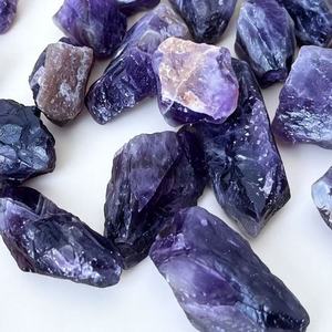 Wholesale <b>Raw</b> Healing <b>Crystals</b> Natural Purple Amethyst <b>Raw</b> Point cluster Rough Gemstone Semi Precious Stone Home Decor Mineral - Product Image 3