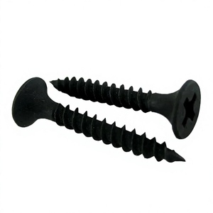 Tornillo para Placa de Yeso de Alta Calidad, Metálico, Fosfatado, Galvanizado, de Cabeza Plana, Negro, Suministro del Fabricante - Product Image 2