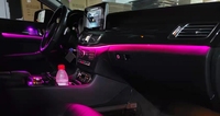Pour Mercedes Benz CLS W218 2012-2017 : Amélioration de l'éclairage d'ambiance, bande lumineuse LED intérieure pour voiture, accessoires tweeter en forme de sablier