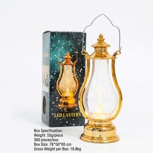 Lámpara de Aceite LED Retro 2026, Lámpara Colgante de Vela, Hecha a Mano, Portátil, Decoración Navideña, para Bodas, Año Nuevo, Fiestas, Envío Rápido - Product Image 4