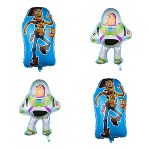 Ts nuevo diseño dibujos animados Toy Story personaje globos de papel de aluminio Buzz Light Year globos de papel de aluminio para Feliz cumpleaños - Product Image 3