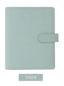 Carnet A6 en cuir PU chaud, reliure spirale, avec <span class=keywords><strong>enveloppe</strong></span> sans fermeture éclair, feuille de tableau de bord, 100 feuilles - Product Image 4