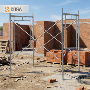 Andamio Checo de Acero Galvanizado con Plataforma Exterior en Forma de H de 1.7m x 1.25m - Product Image 4