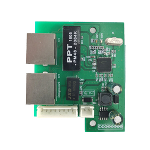 2 + 1 cổng 10/100 Mbps nhanh Ethernet chuyển đổi PCB với VLAN hỗ trợ và 1.6g Công suất - Product Image 2
