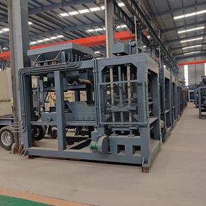 <span class=keywords><strong>QT8</strong></span>-<span class=keywords><strong>15</strong></span> 220V Zement Hohl block Herstellung Maschine PLC & Gear Controlled Pad Block Produktions linie - Product Image 1