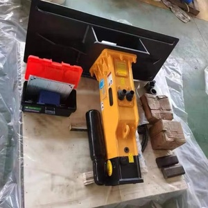 Accesorio de martillo hidráulico tipo caja SB 10, excavadoras de 0,8-2,5 toneladas para cargadoras, compatibilidad con minicargador de núcleo de Motor - Product Image 1