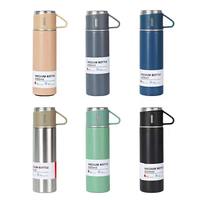 Termo Garrafa para Agua Embotellada, Juego de 3 Botellas de Agua con Aislamiento al Vacío para Agua Caliente