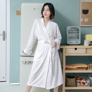 <span class=keywords><strong>Accappatoio</strong></span> da <span class=keywords><strong>Donna</strong></span> in Tessuto Spugna Assorbente ad Asciugatura Rapida, Materiale Traspirante per Hotel, Vestaglia Universale per Tutte le Stagioni - Product Image 1