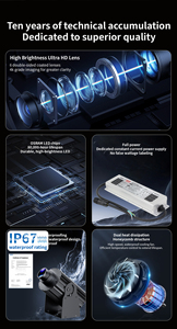 <span class=keywords><strong>Projecteur</strong></span> Gobo haute puissance 1000W, éclairage publicitaire pour logo, panneau <span class=keywords><strong>LED</strong></span>, lampe de projection murale, extérieur, ultra HD et lumineux - Product Image 4