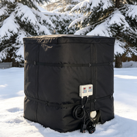 Chauffe-conteneur IBC MEGA YUNENG 275 Gallons 120V 3000W en Tissu Oxford Imperméable Alliage de Nicrome Montage au Sol Portable Température Max. 150°F