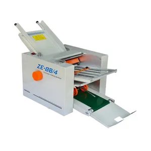 Máquina plegable de papel automática para hacer folletos, producto en oferta de China, A4, A3, con certificado CE, JT-ZE-8B/4