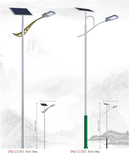 Lampadaire Solaire LED Super Lumineux 100W de Fabrication Chinoise, Batterie LiFePO4, Température de Couleur 3000-6000K, Indice de Protection IP66 pour la Route - Product Image 2