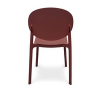 Chaises d'hôtel en gros, empilables, durables, en plastique, design moderne pour restaurants, cafétérias, hôtels, meubles de maison
