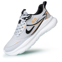 Chaussures de course pour hommes, légères et respirantes, style sportif et tendance, pour le printemps et le street style, vente en gros personnalisée
