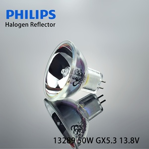 Ampoule halogène <span class=keywords><strong>Philips</strong></span> Reflector 13289 <span class=keywords><strong>50W</strong></span> GX5.3 13.8V pour microscopes, endoscopes, éclairage médical - Product Image 2